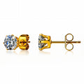 Gold Ear Stack Earrings
